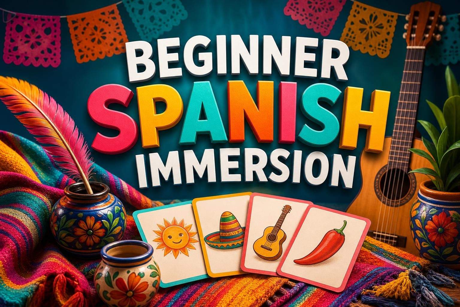 Beginner Spanish Immersion: Basic Conversation & Vocabulary