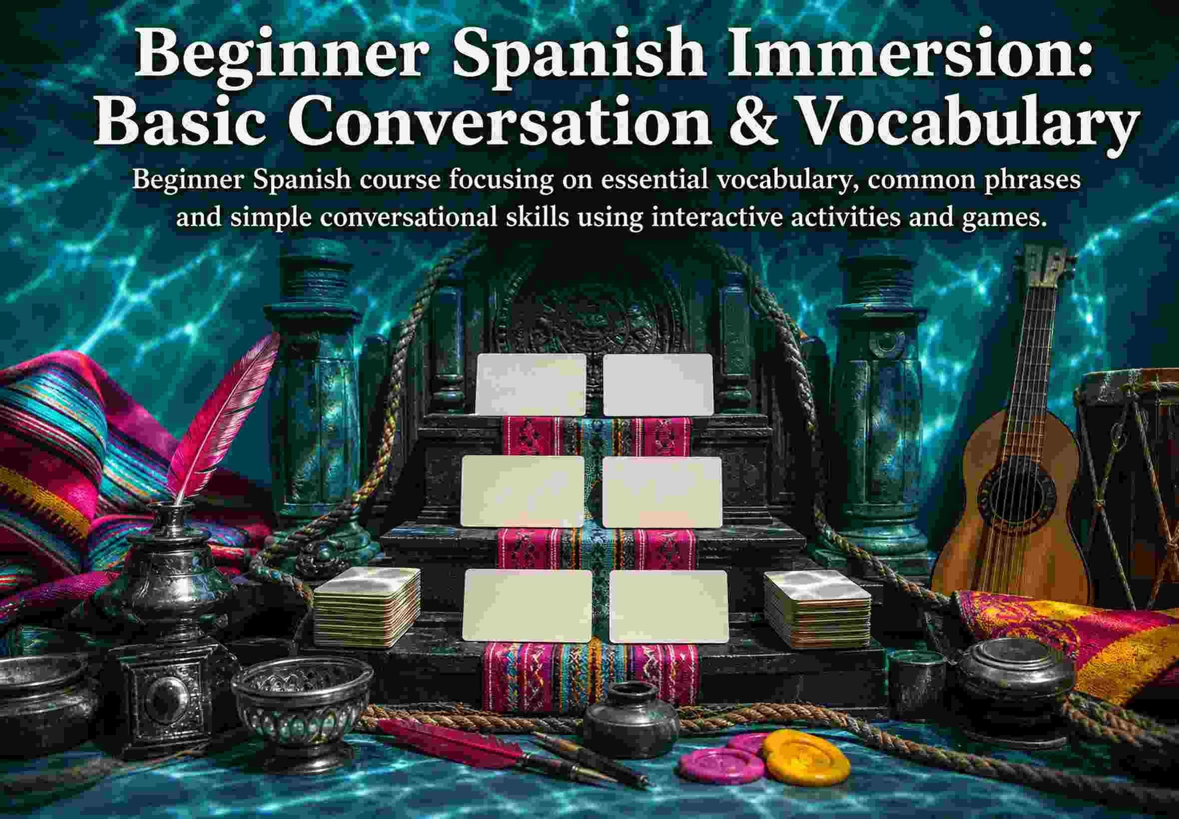Beginner Spanish Immersion: Basic Conversation & Vocabulary