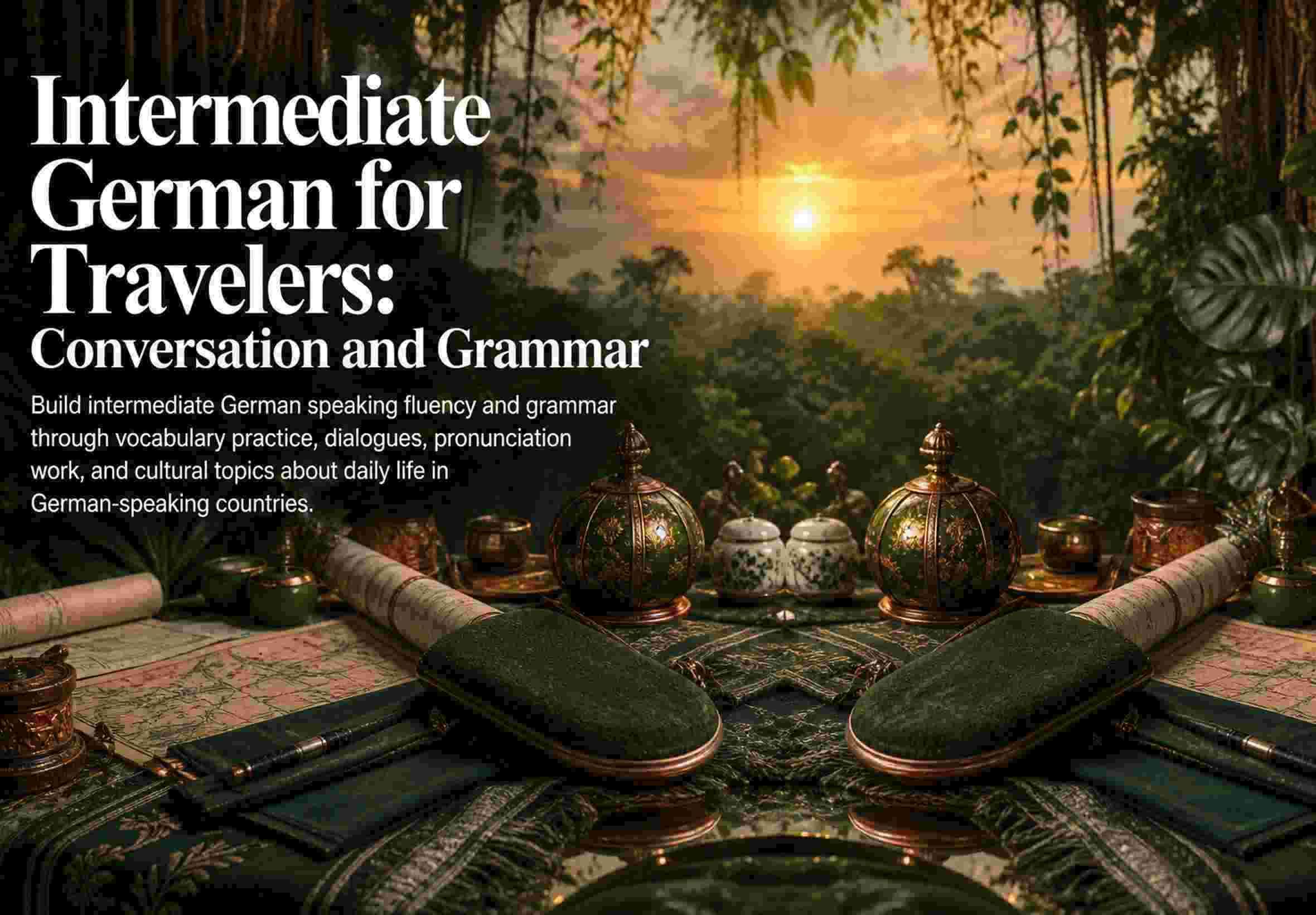 Intermediate German for Travelers: Conversation and Grammar