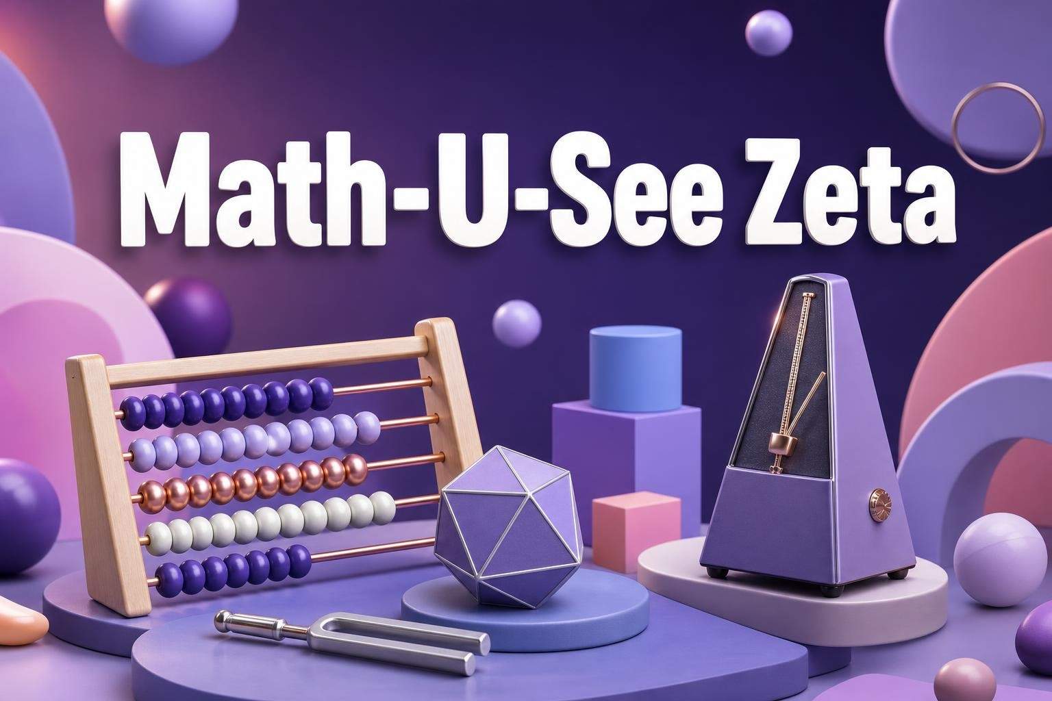 Math-U-See Zeta: Decimals, Percents & Conversions (Lessons 1–16)