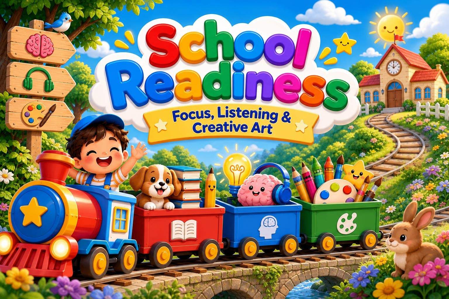 School Readiness: Focus, Listening & Creative Art