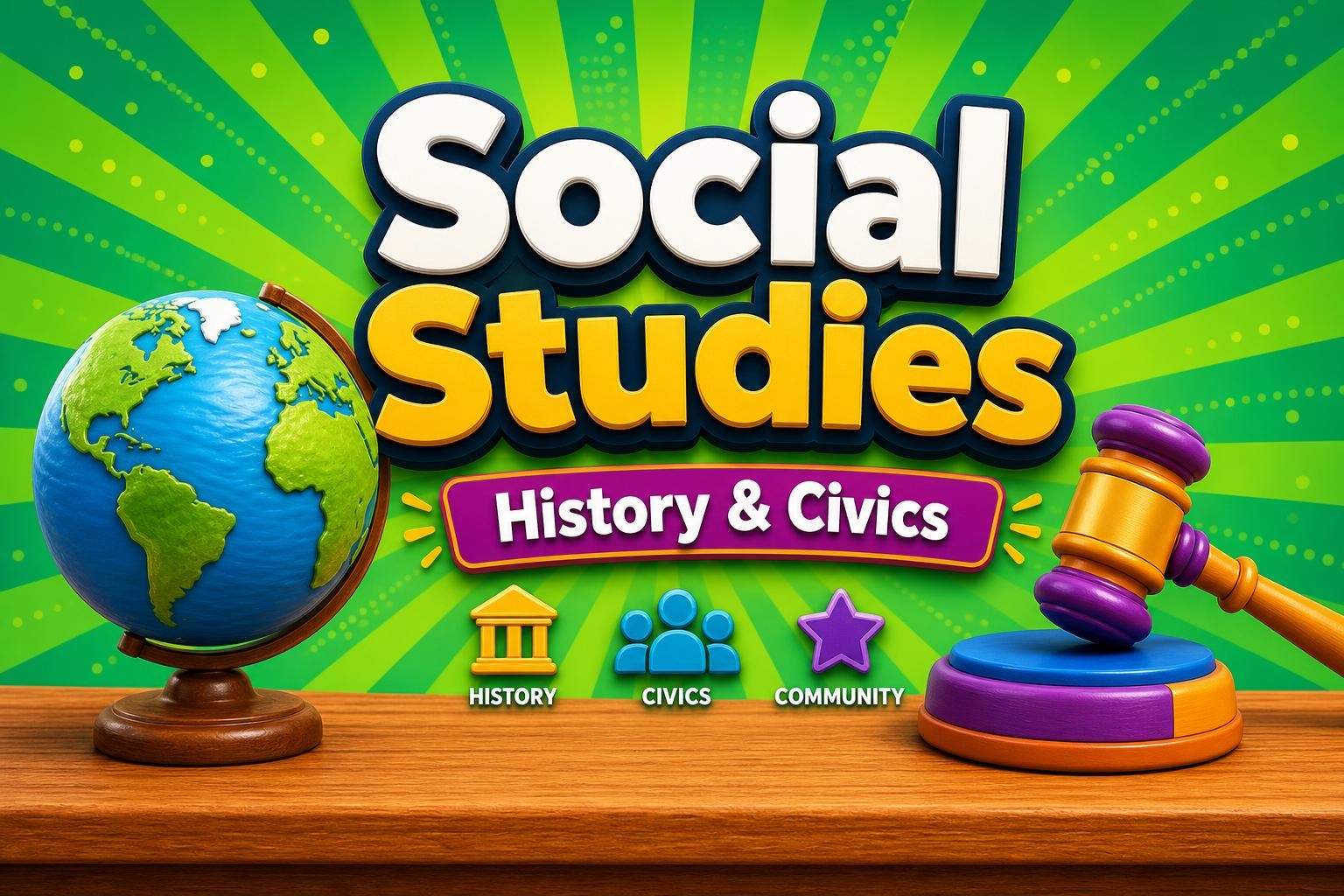High School Social Studies: U.S. & World History, Civics, and Economics