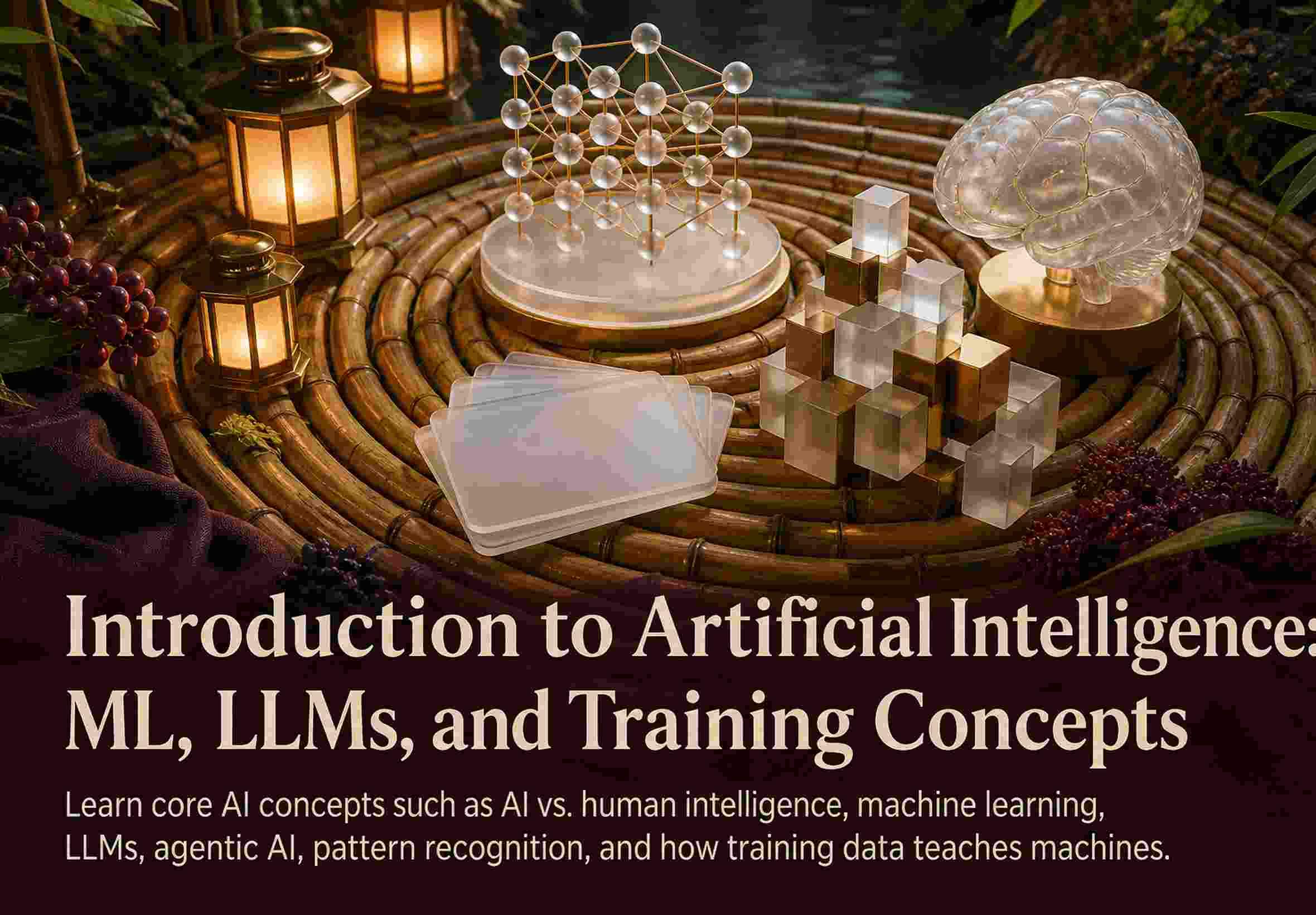Introduction to Artificial Intelligence: ML, LLMs, and Training Concepts