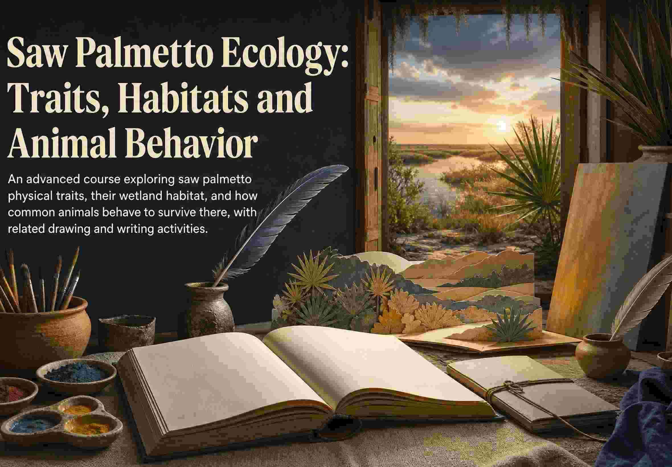 Saw Palmetto Ecology: Traits, Habitats and Animal Behavior