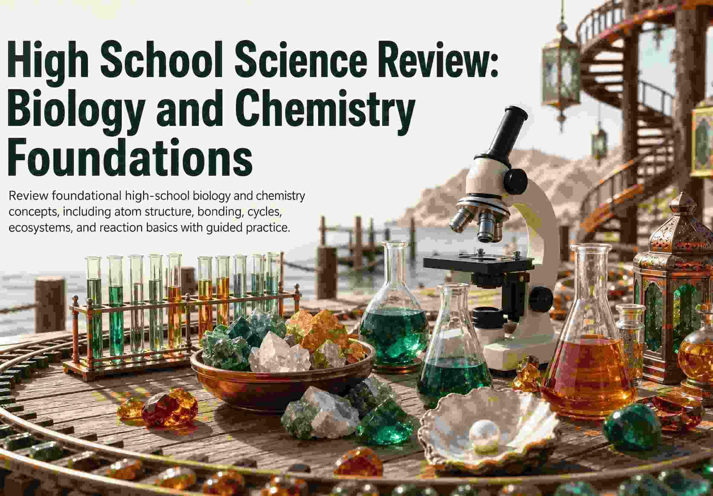 High School Science Review: Biology and Chemistry Foundations