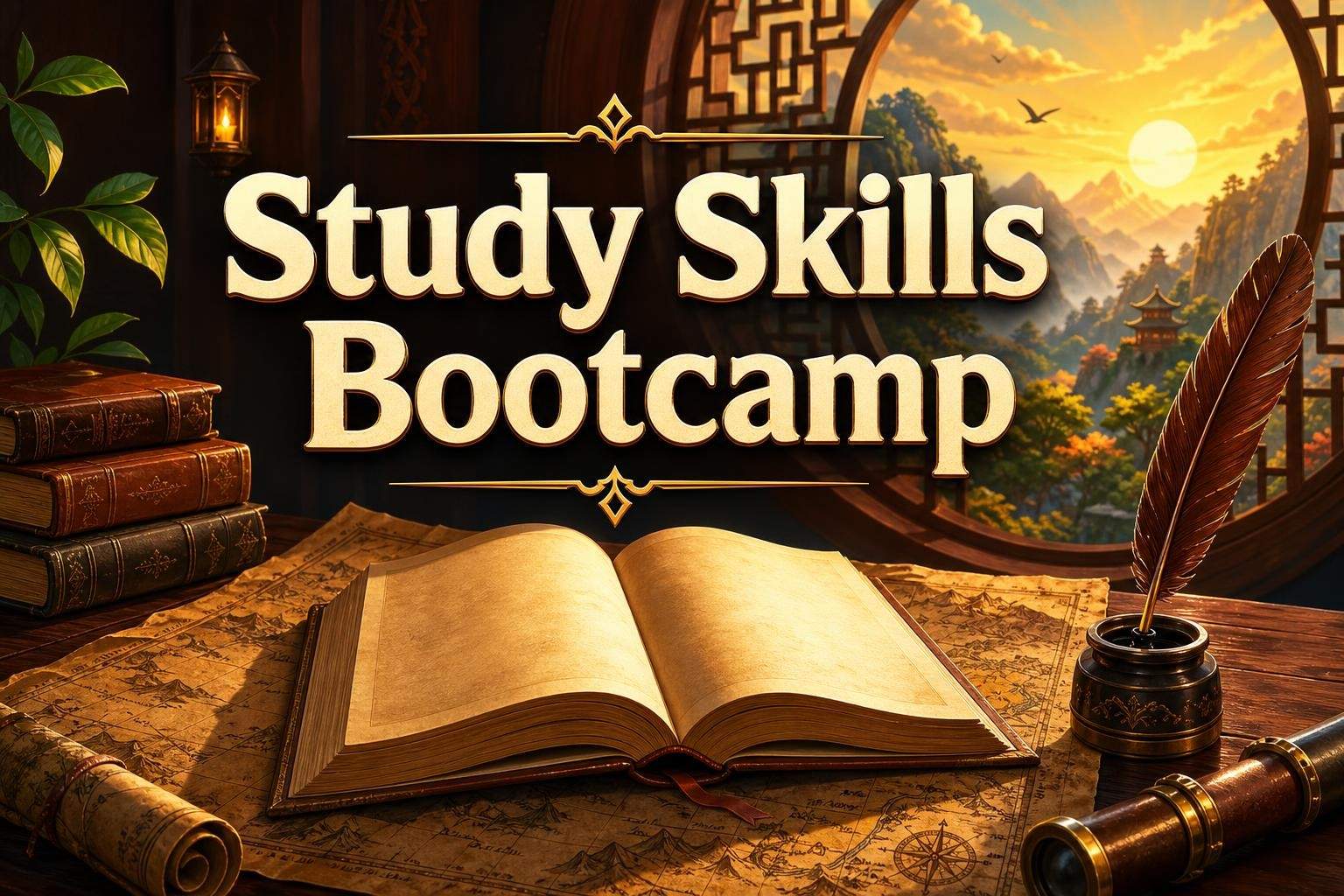 Study Skills Bootcamp: Organization, Notetaking & Time Management