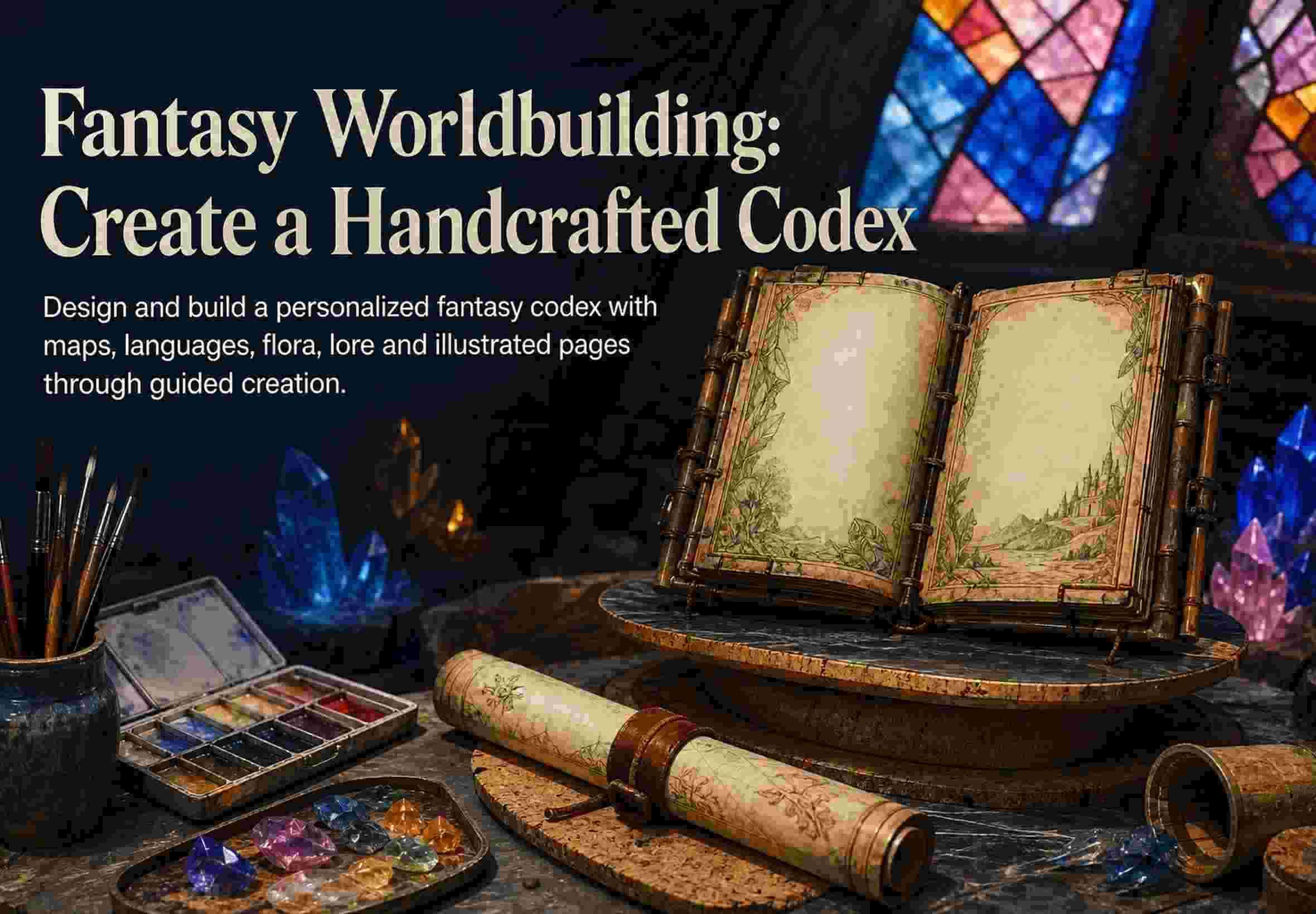 Fantasy Worldbuilding: Create a Handcrafted Codex