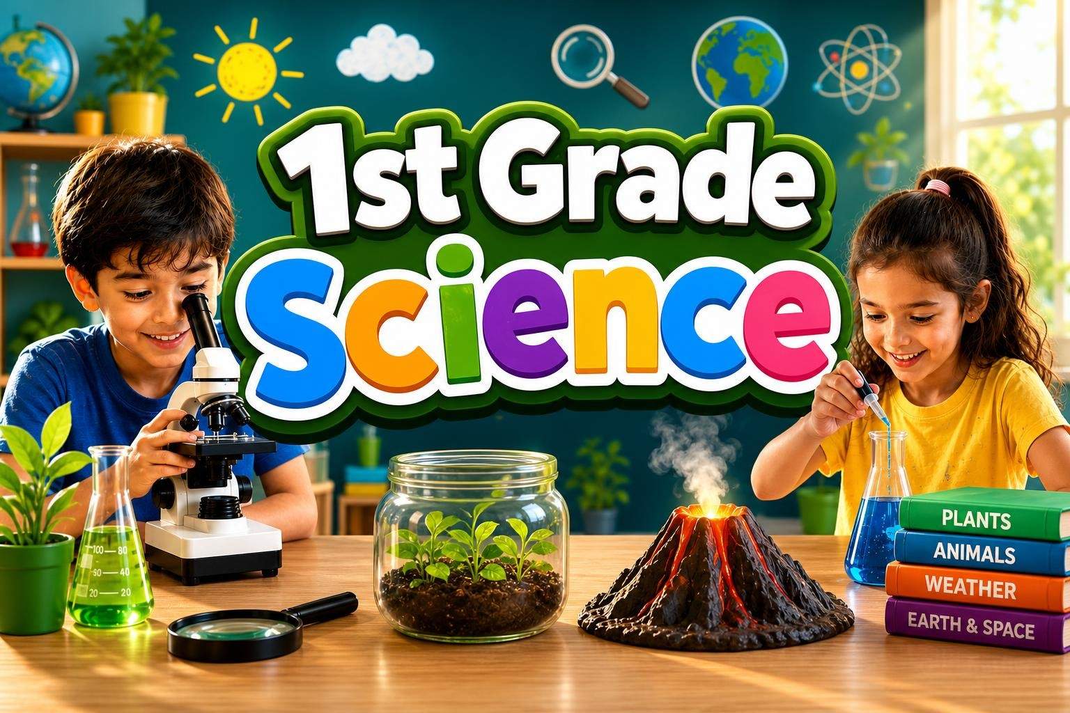 Grade 1 Science: Plants, Animals, Weather & Light