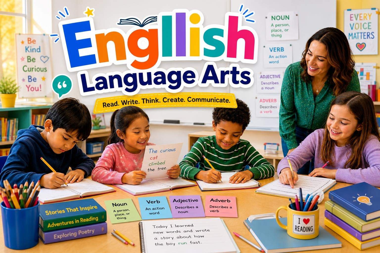 Grade 2 ELA: Full-Year Reading, Writing & Grammar