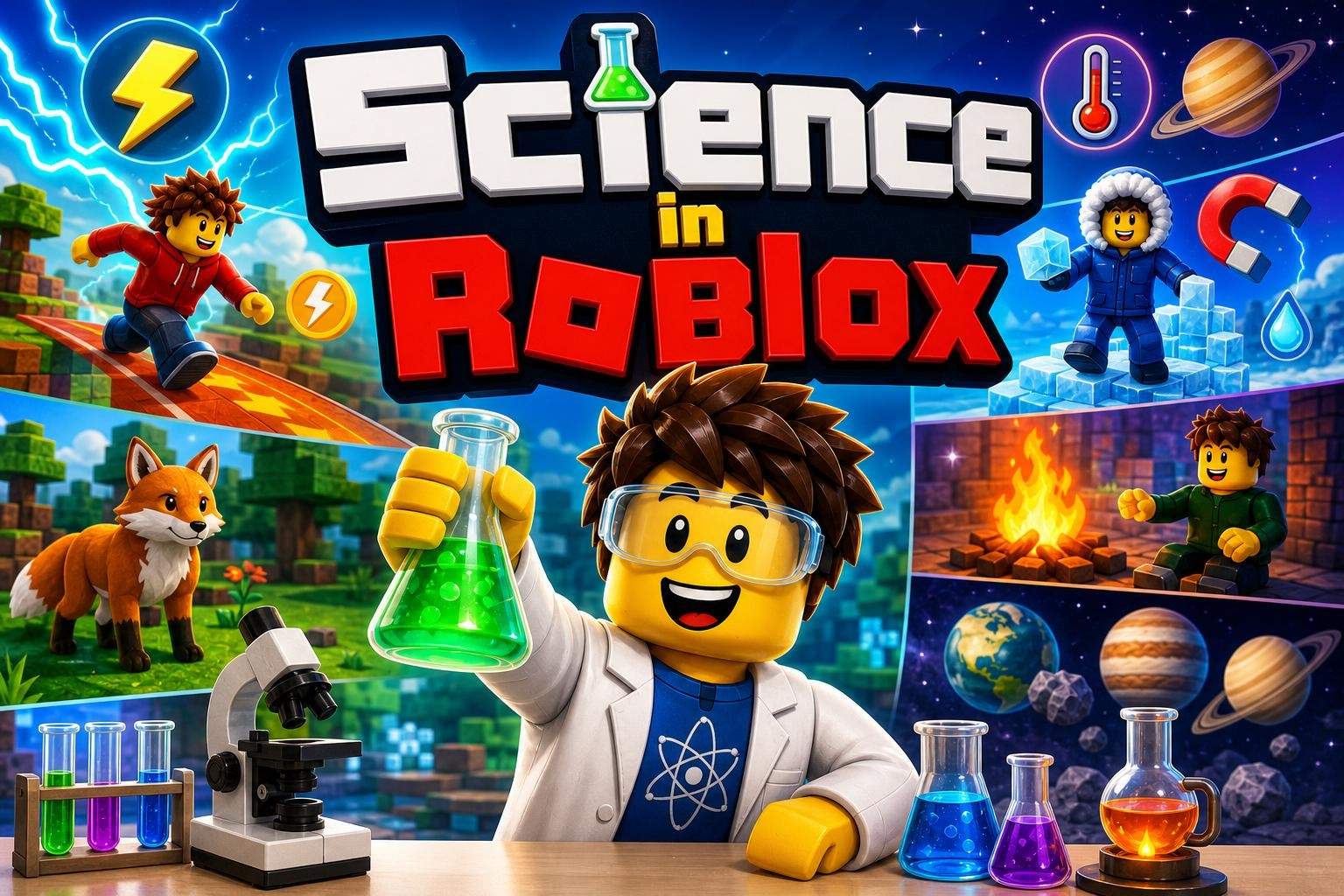 Roblox Science for Grade 4 and 5: NGSS Concepts Through Games