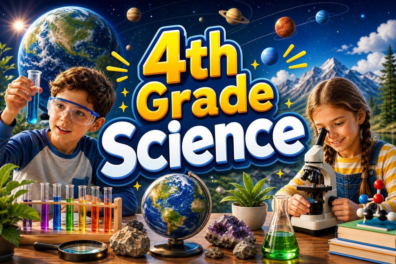 Grade 4 Science: Complete Curriculum in Energy, Waves, Life, and Earth
