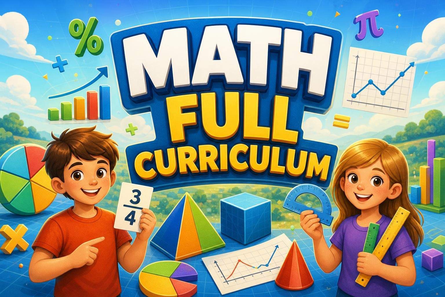 Grade 5 Math: Fractions, Decimals, Geometry and Data