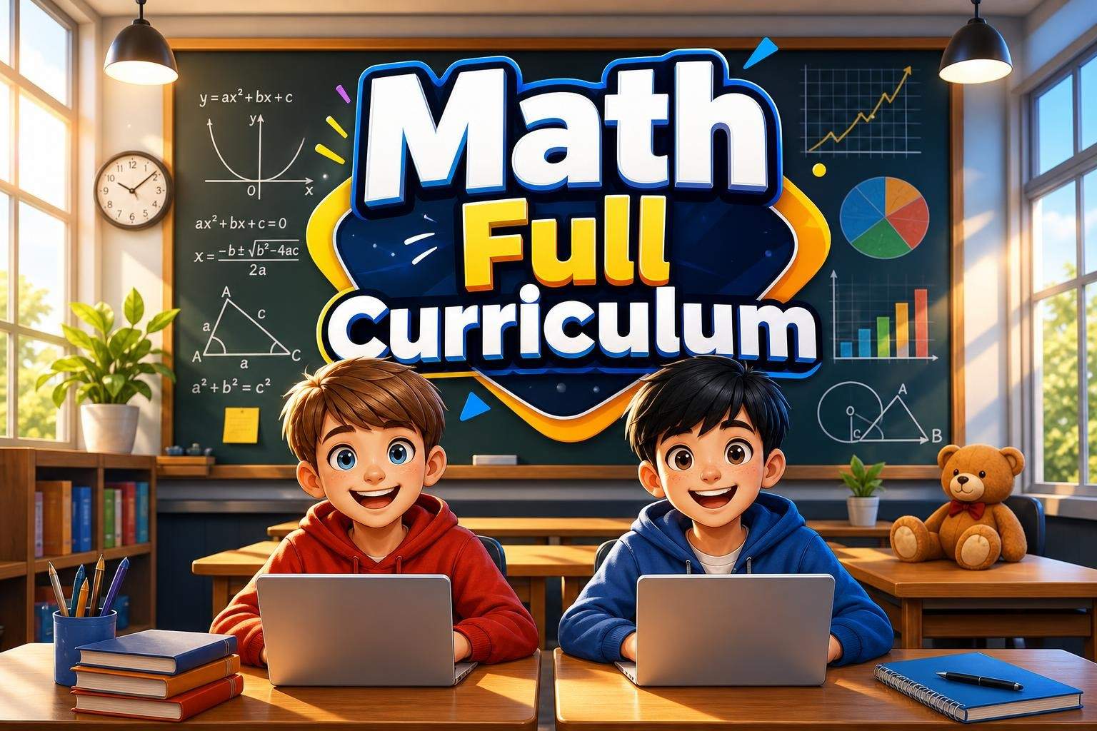 Grades 4-6 Math: Full 32-Week Curriculum