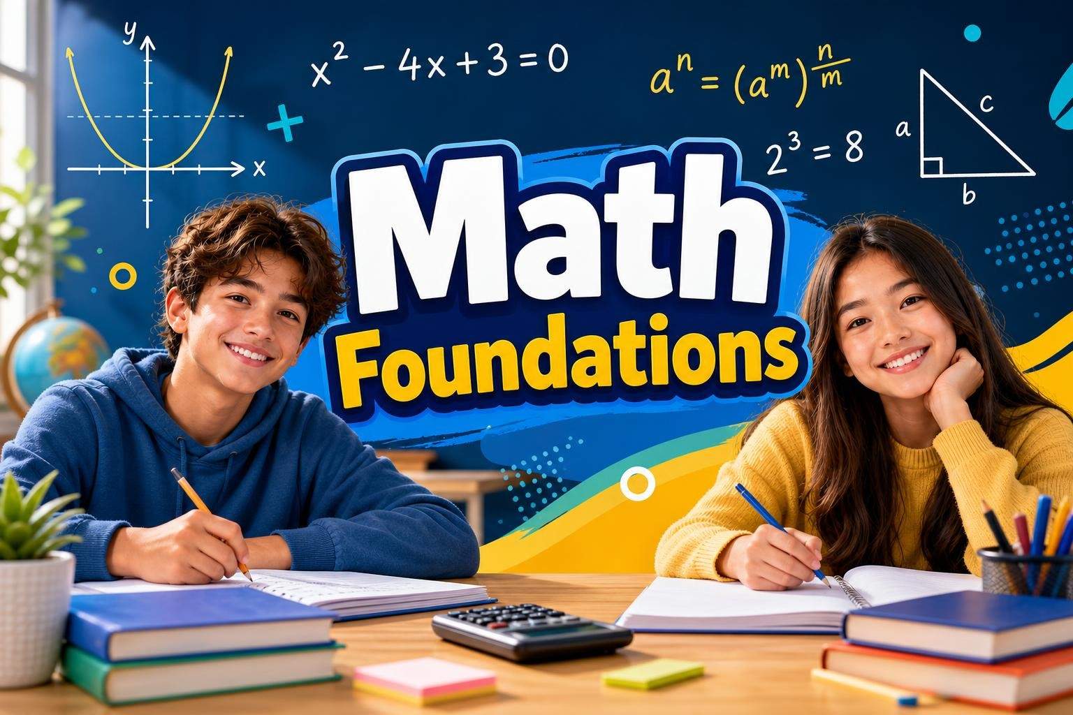 8th Grade Math: Exponents, Equations and Algebra Foundations