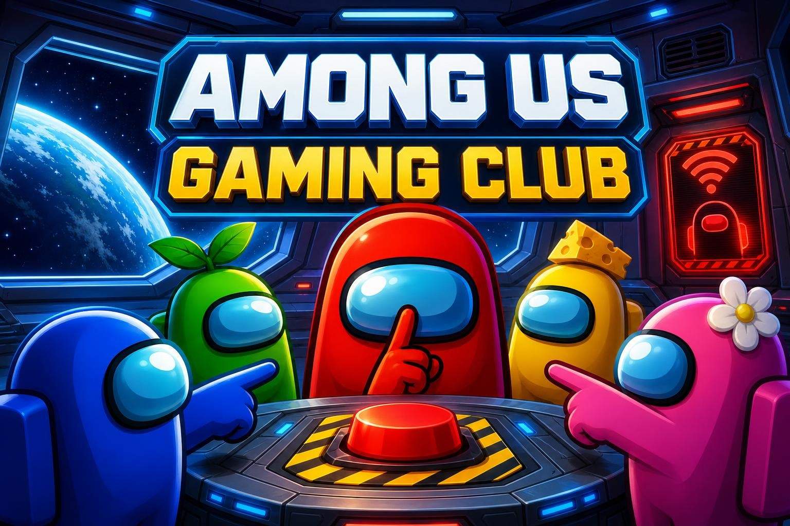 Among Us Gaming Club: Play, Team Up, Solve Mysteries