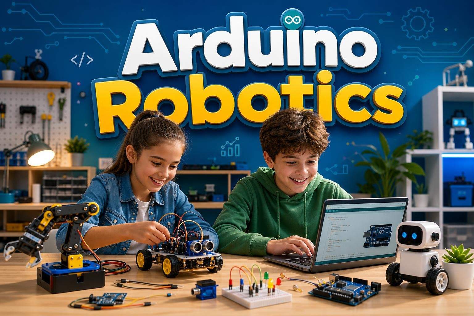 Arduino with Tinkercad Level 2: Robotics and Smart Systems Grade 4-7
