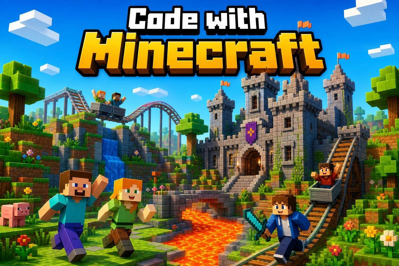 Minecraft Coding: Weekly Summer Camp Projects