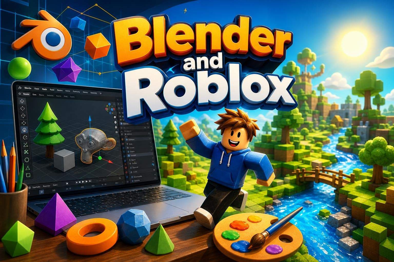 Blender for Roblox Studio: Model and Publish Your Game