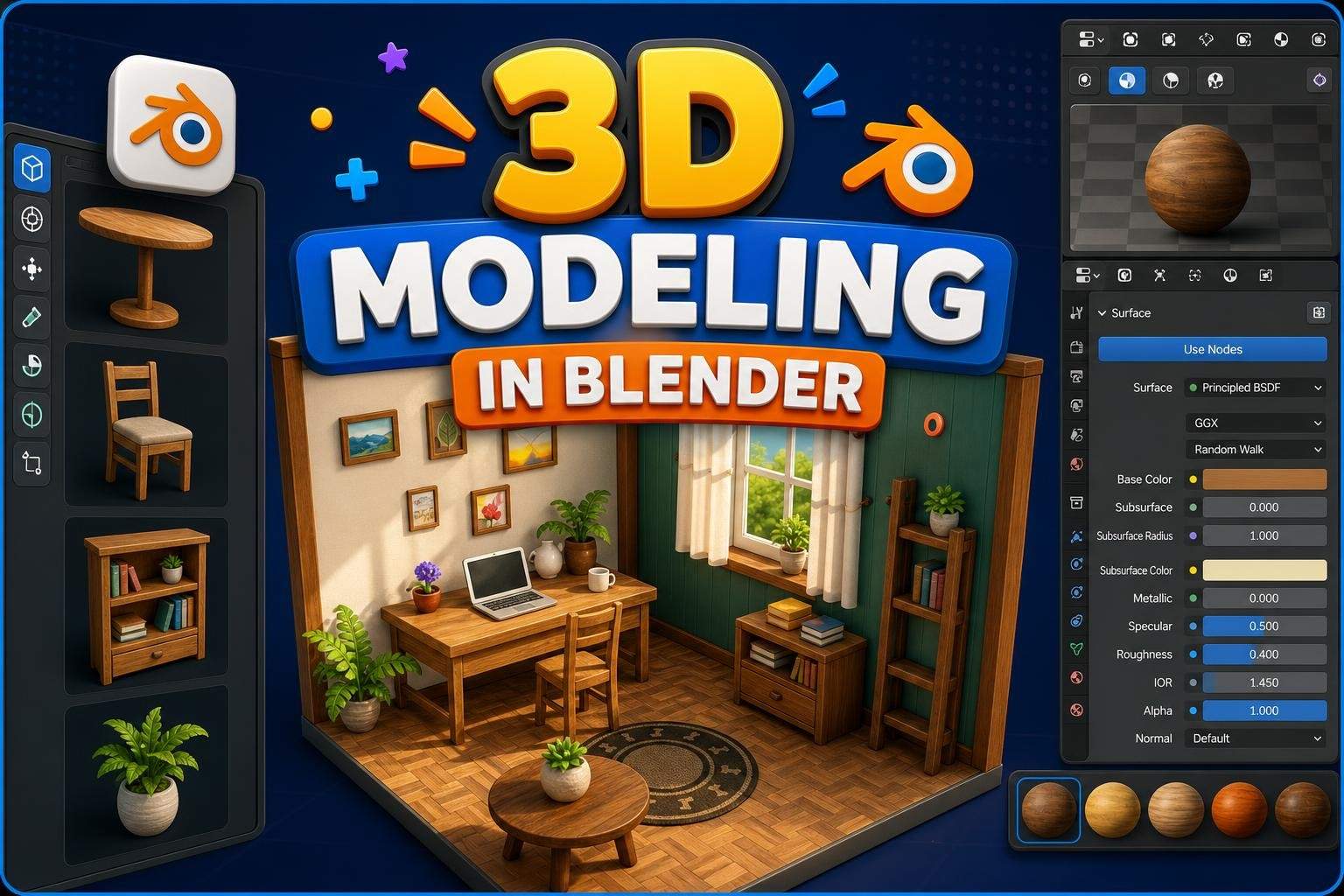 Blender: 3D Modeling Fundamentals for Grades 4-6