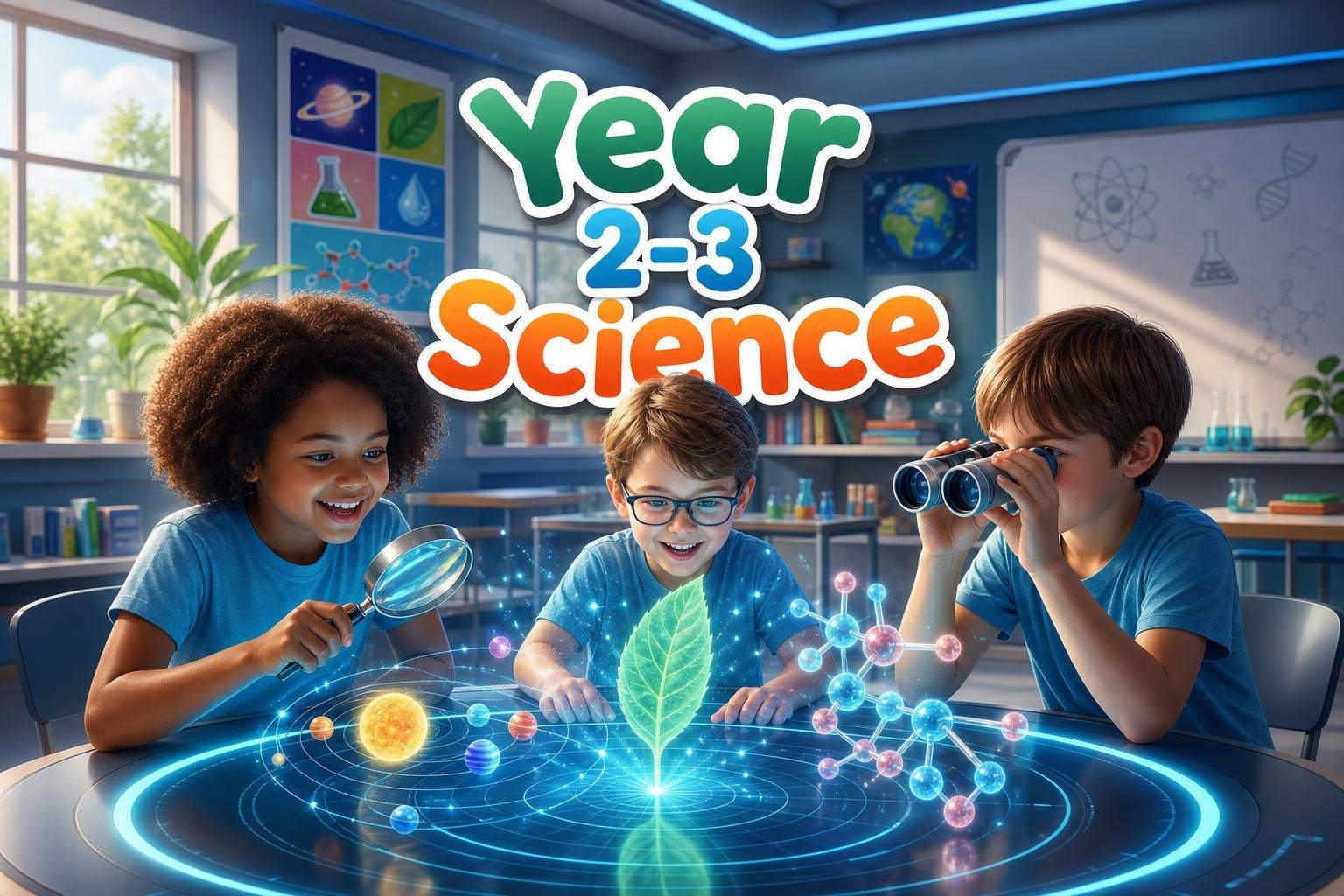 British Curriculum Science: Year 2 to Year 3 Bridge Course
