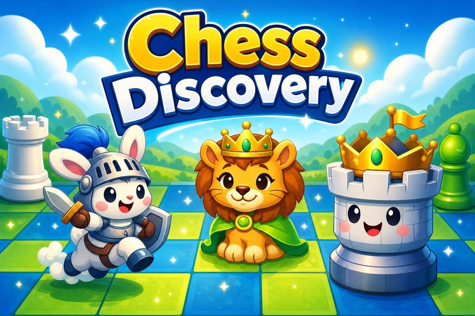 Chess Tiny Explorers Level 1: Intro to Pieces and Play
