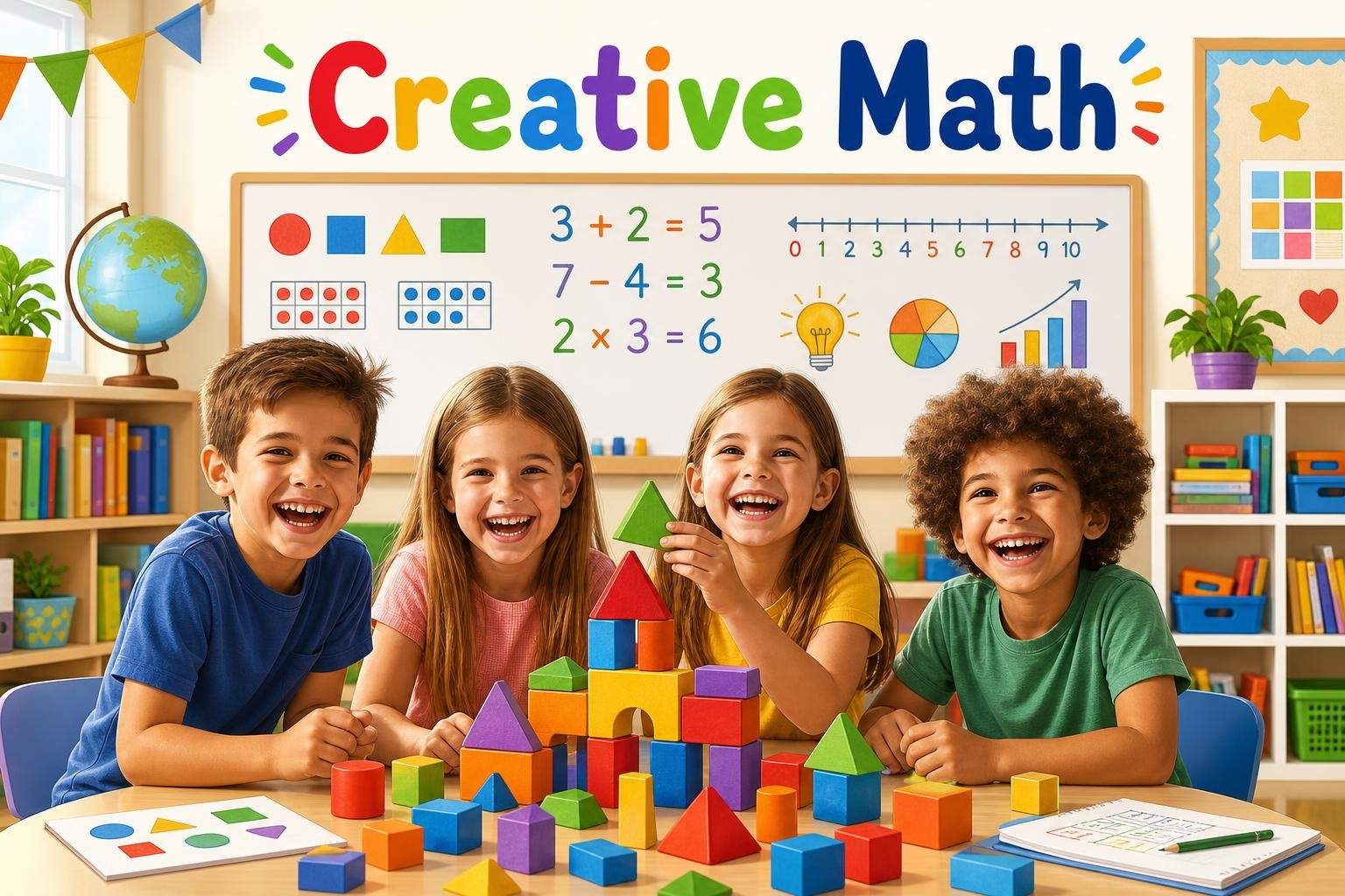 Math and Logic Club: Creative Play for Ages 6-8