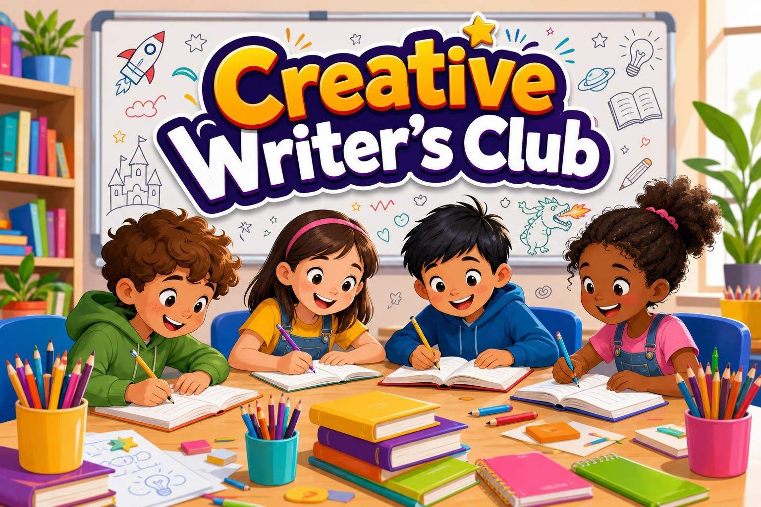 Creative Writing Club: Weekly Storytelling for Reluctant Writers, Grades 2-4