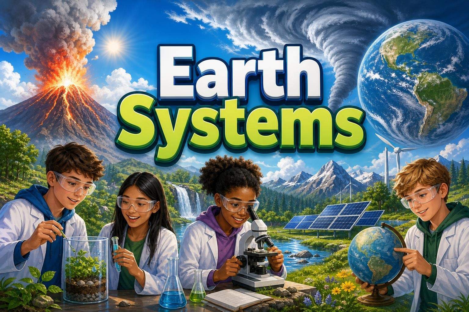 Earth Systems: Middle School Science (8 Lessons, Grades 6-8)