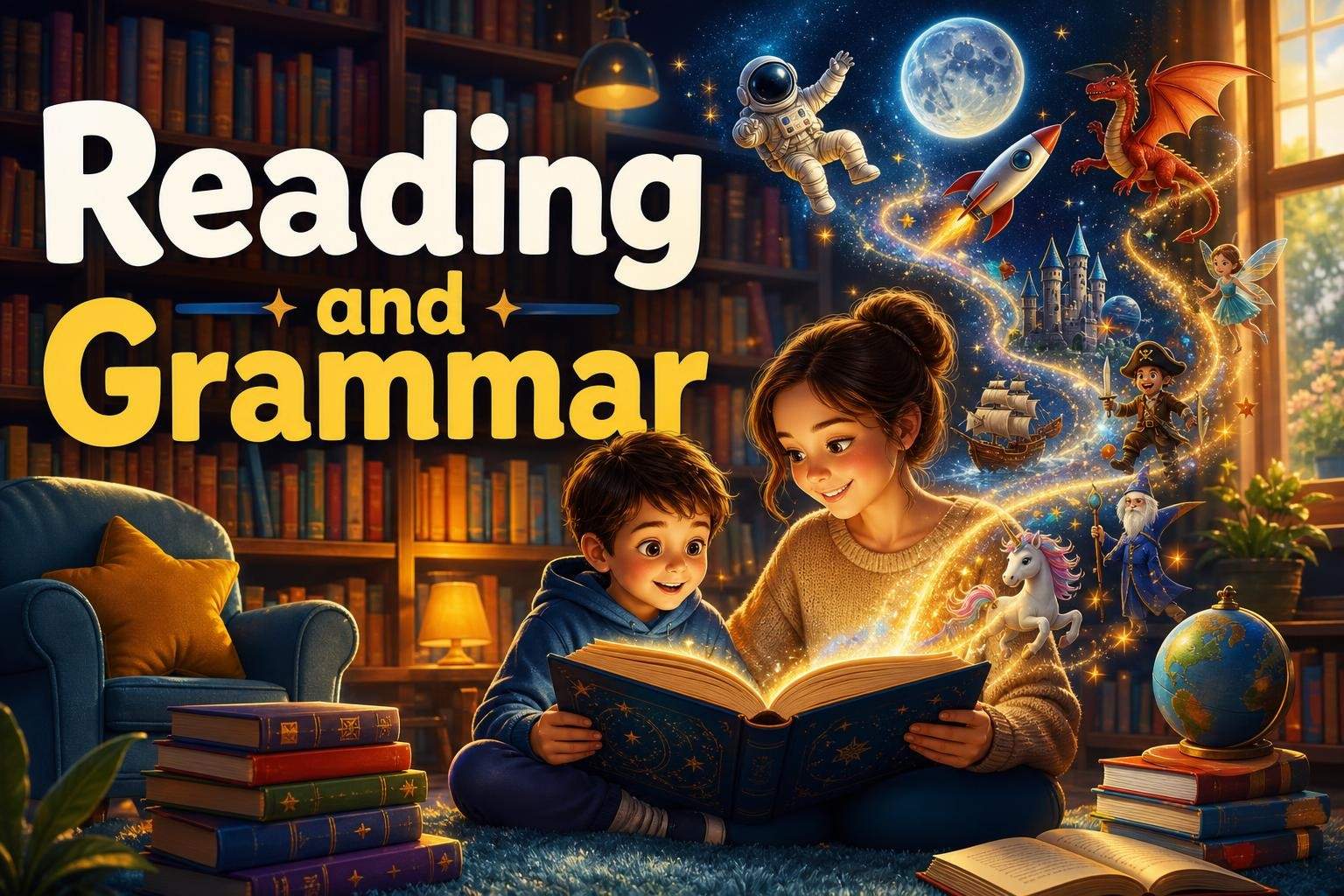 English Language Arts Camp: Reading, Writing and Grammar (Ages 6-9)