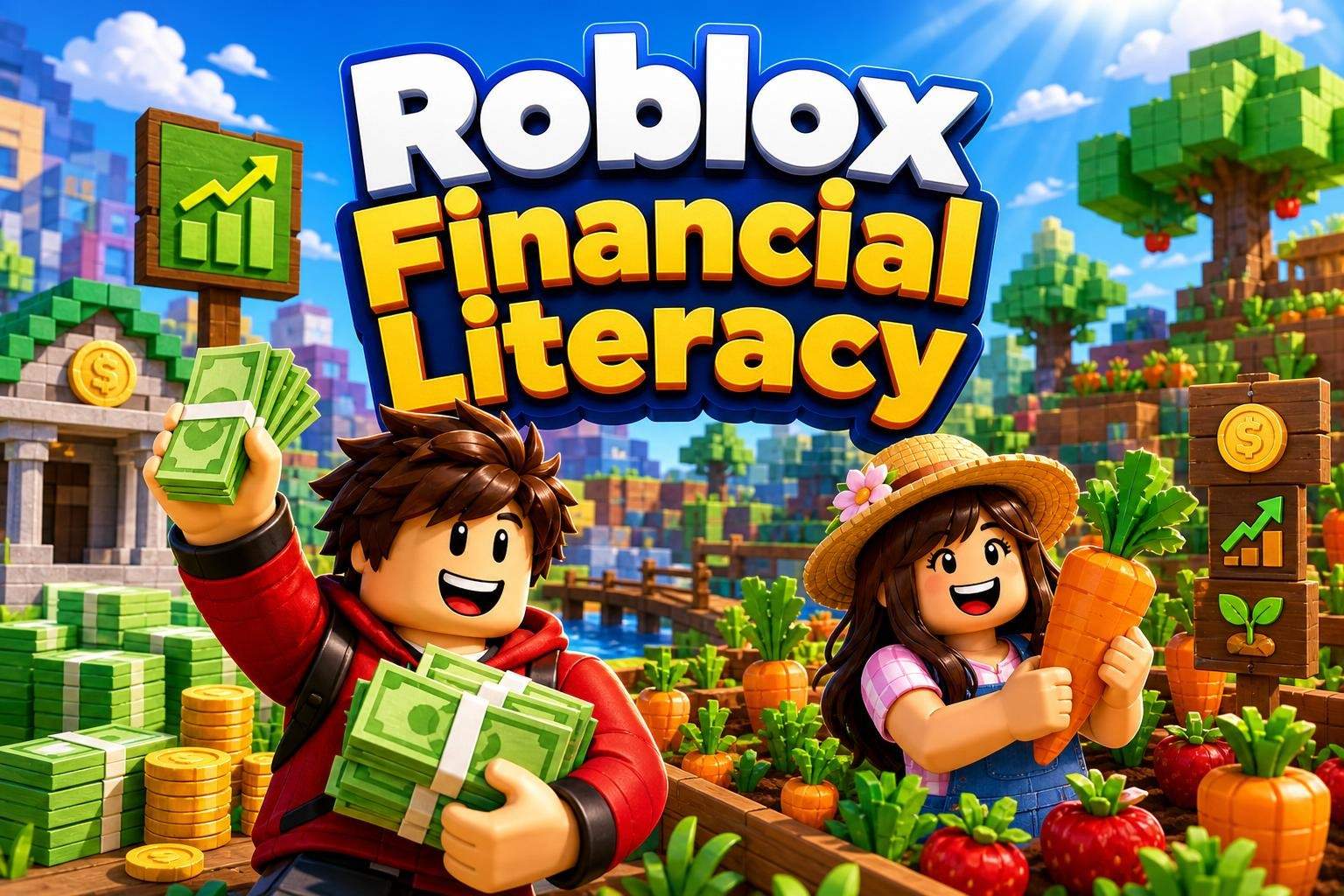 Roblox Financial Literacy: Grow a Garden and Steal a Brainrot