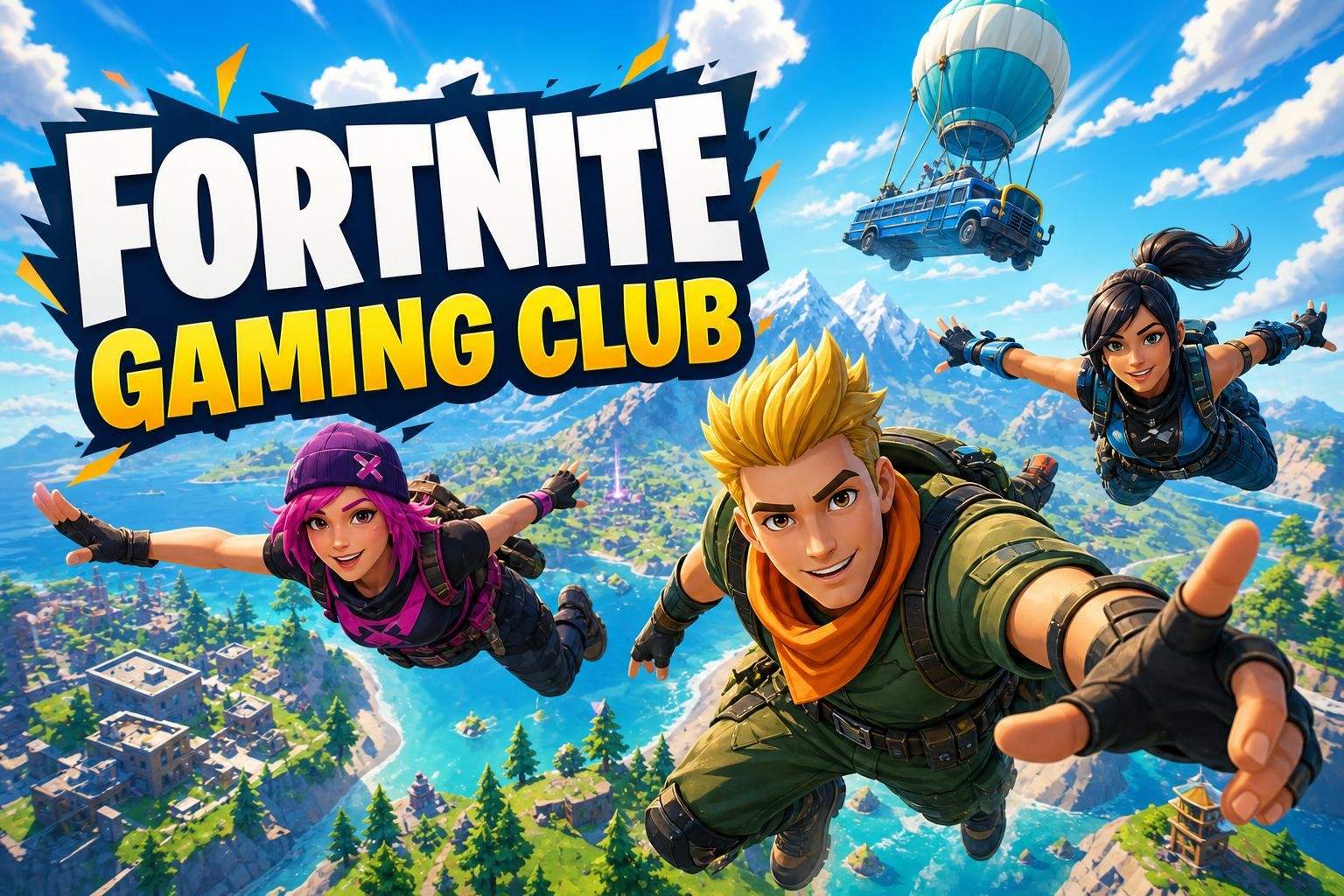 Fortnite Gaming Club: Team Play and Strategy