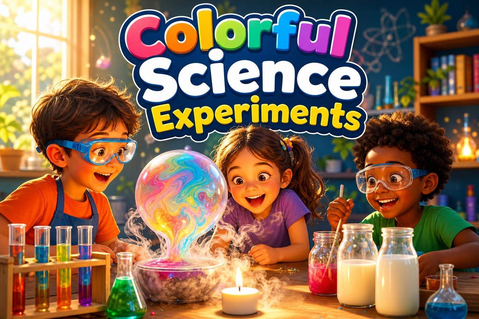 Science Club for Ages 5-8: 12 Hands-On Experiments