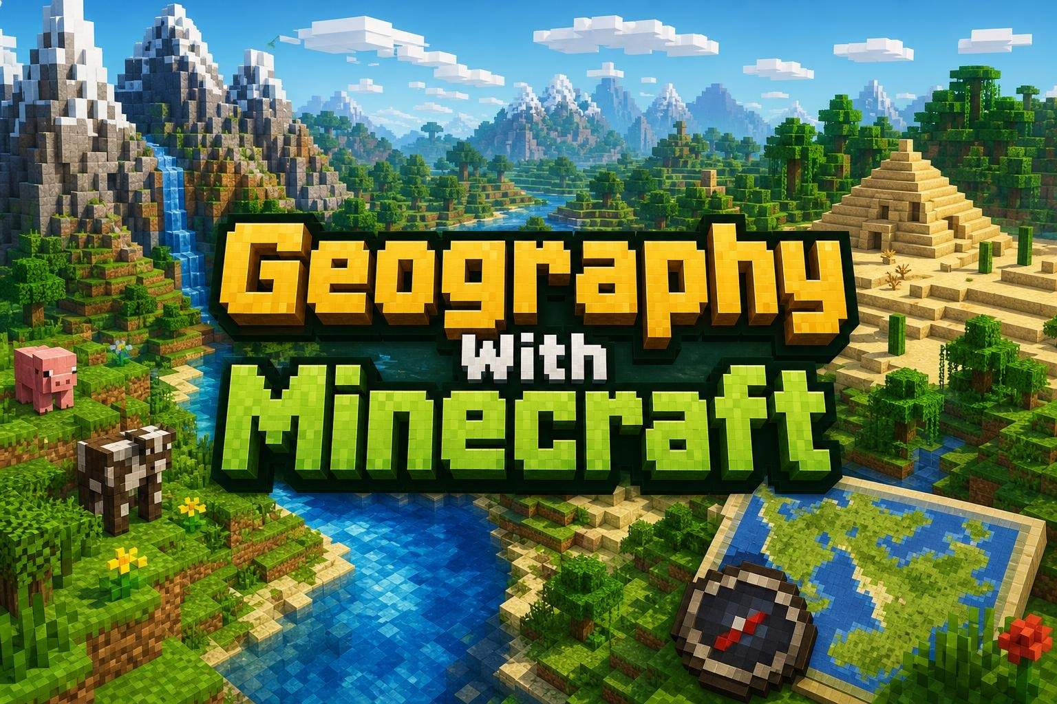 Minecraft Geography: Build and Explore the World