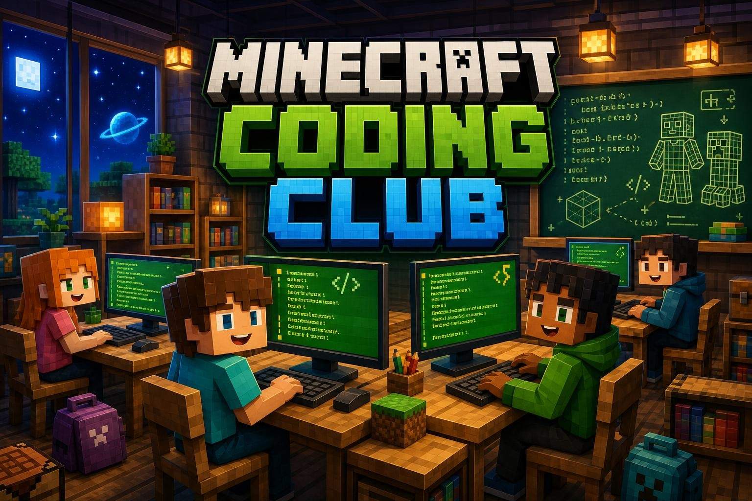 Minecraft Coding Club: Block Coding for Grades 1-2