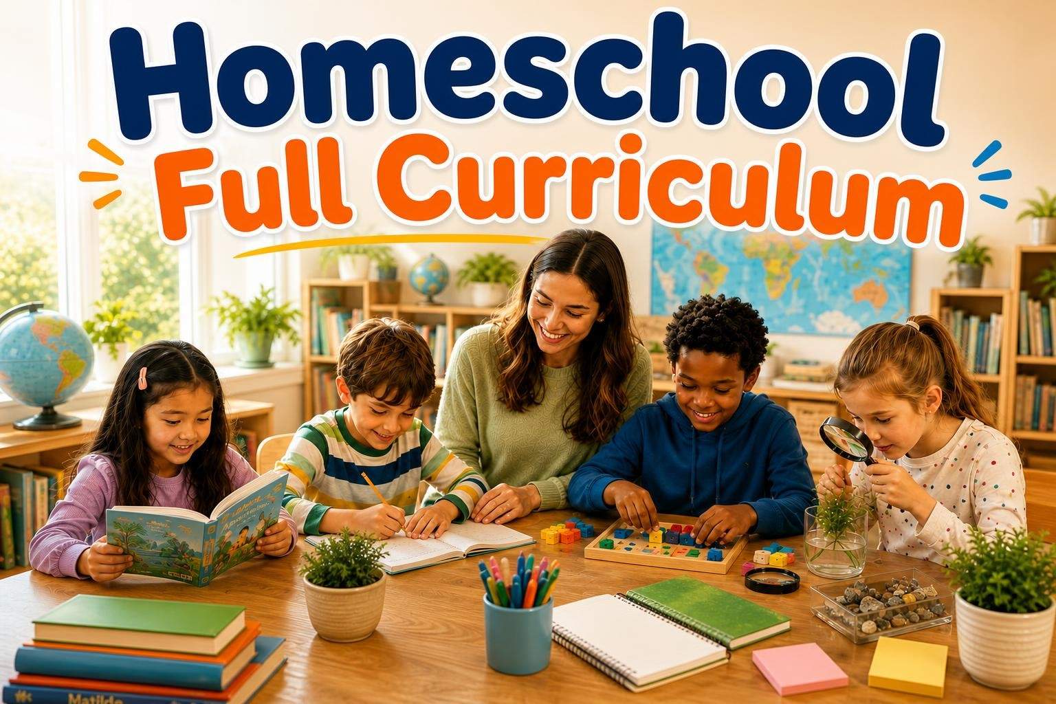 Grade 2 Homeschool Curriculum: English, Math & Science