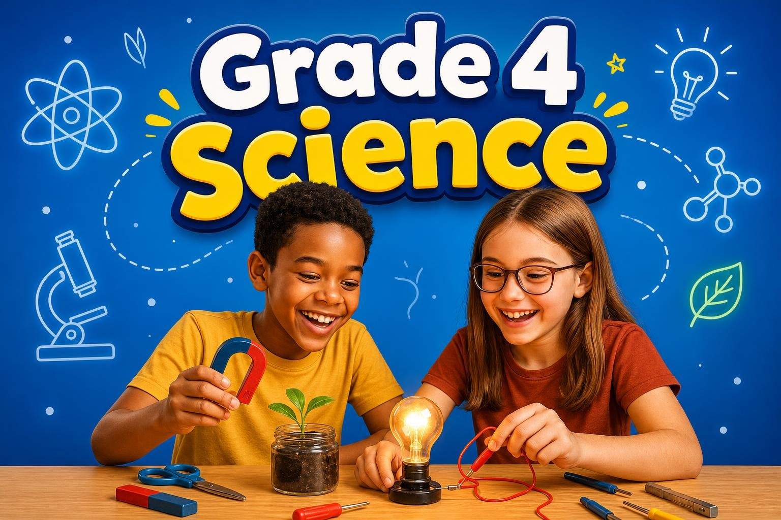 Grade 4 Science: Energy, Waves, Life & Earth