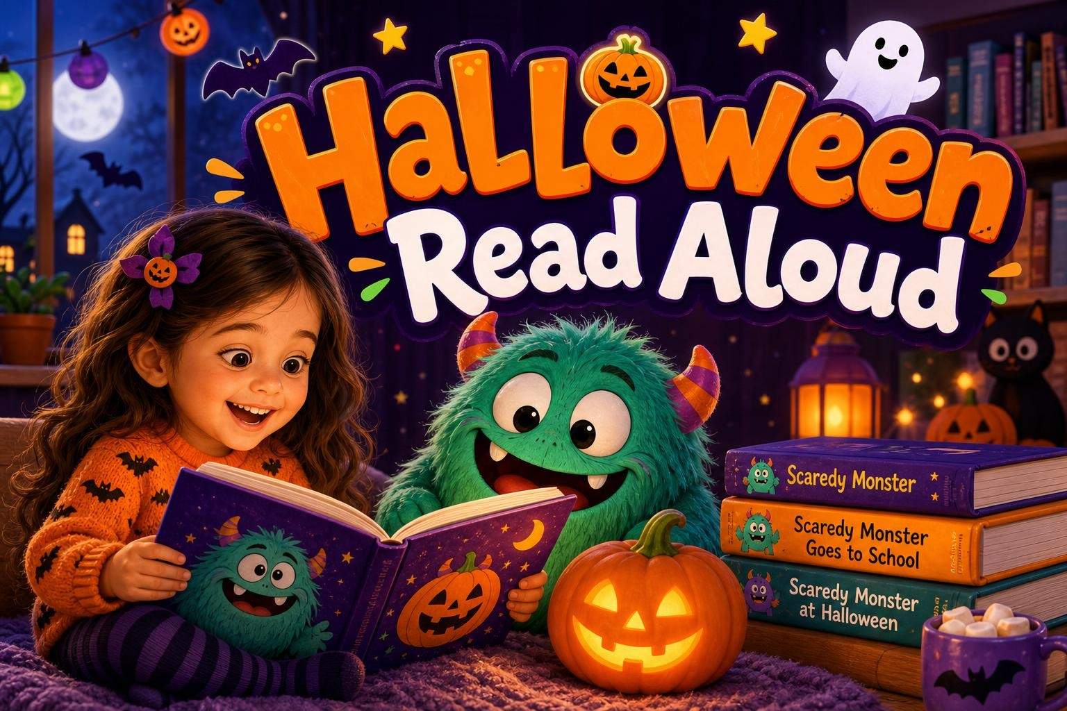 Halloween Read Aloud: Not-So-Scary Stories and Crafts for Early Readers