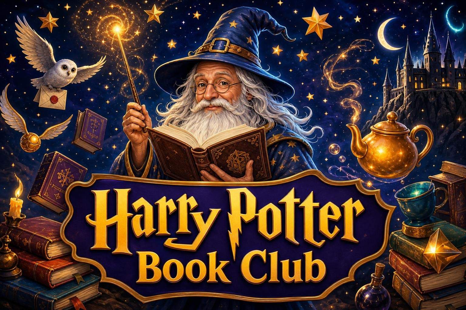 Harry Potter Book Club Ages 6-9: Read, Draw, and Share