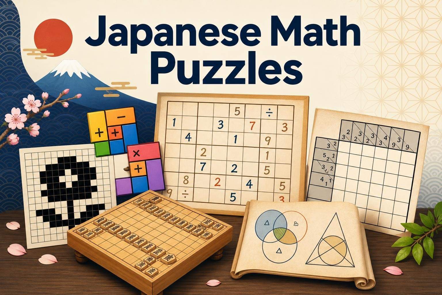 Japanese Puzzle Games: Logic and Problem-Solving Club