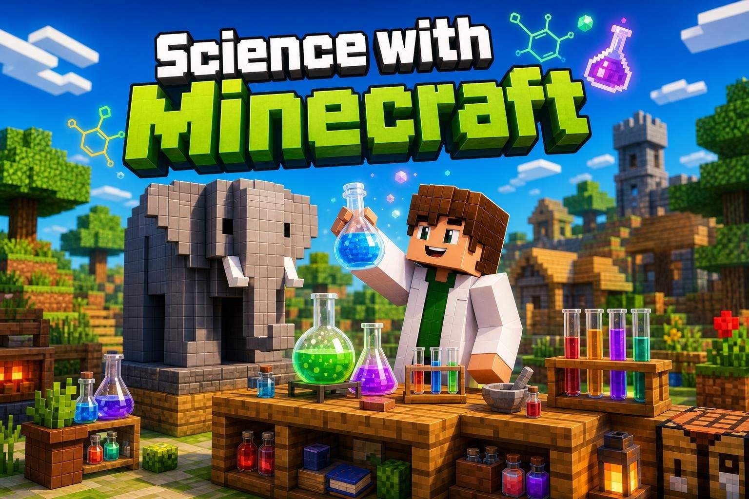 Minecraft Chemistry: Build Atoms, Compounds & Reactions