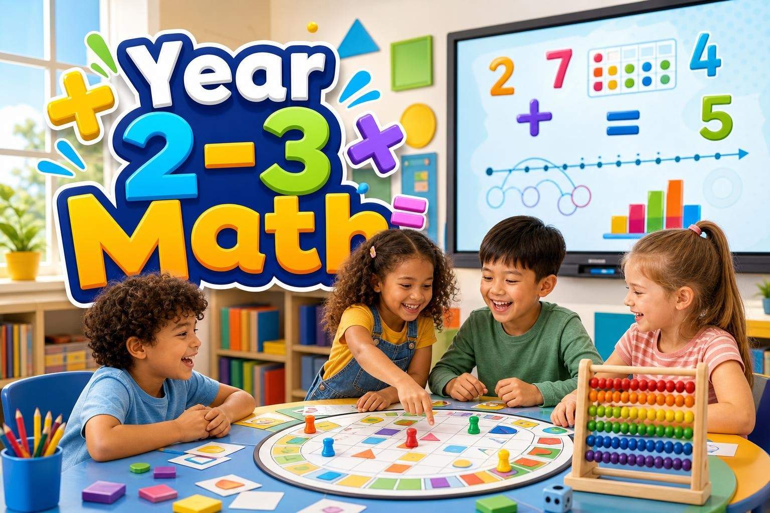 Year 2-3 Math: Confidence and Core Skills
