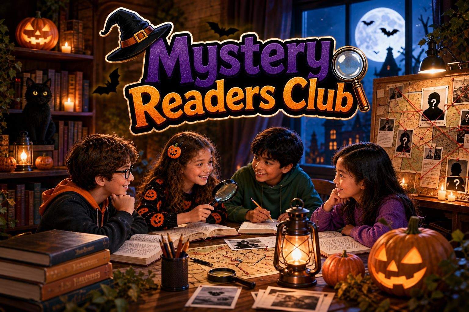 Mystery Reading Club: Grades 3-5 Comprehension Curriculum