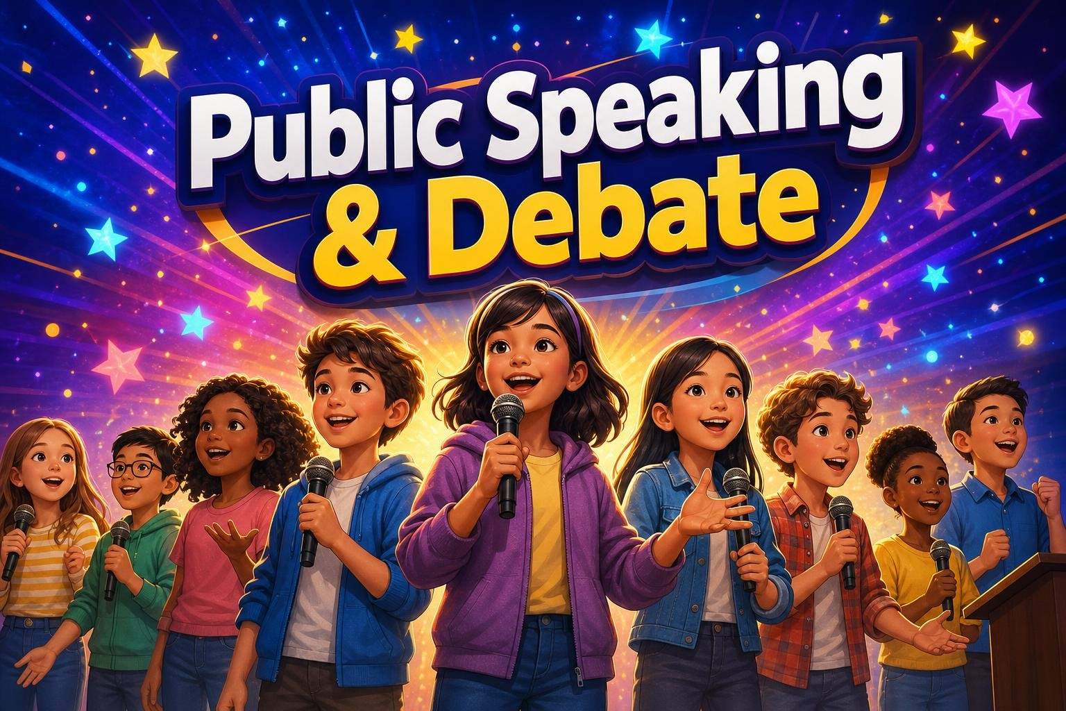 Public Speaking and Debate Club for Grades 3-6