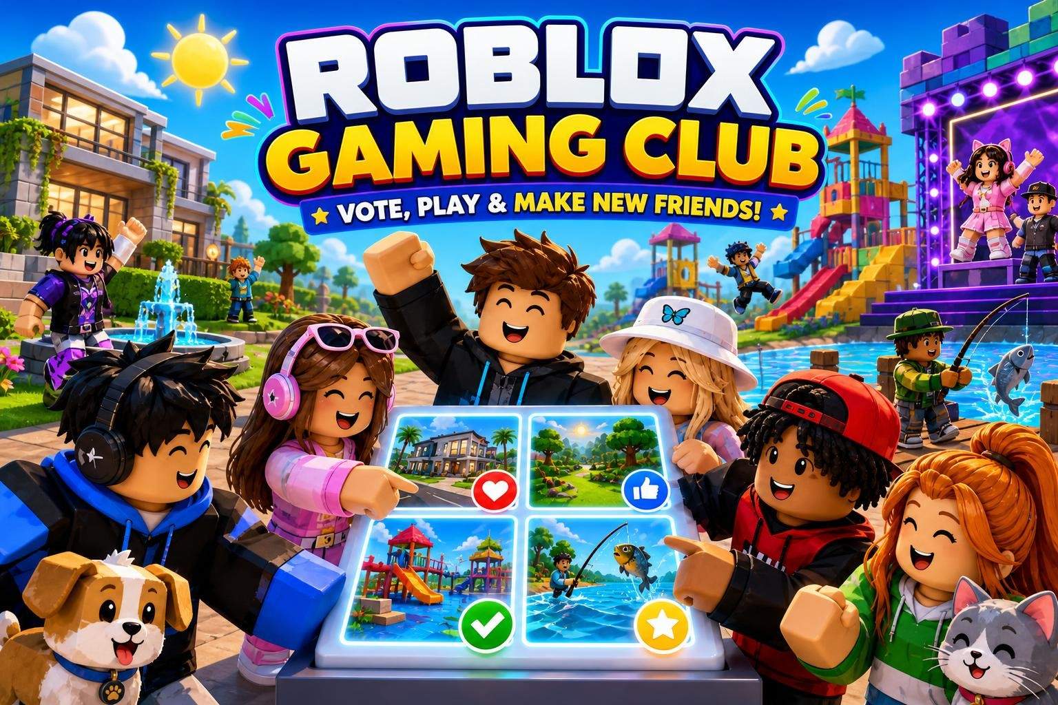 Roblox Club: Vote, Play and Make Friends