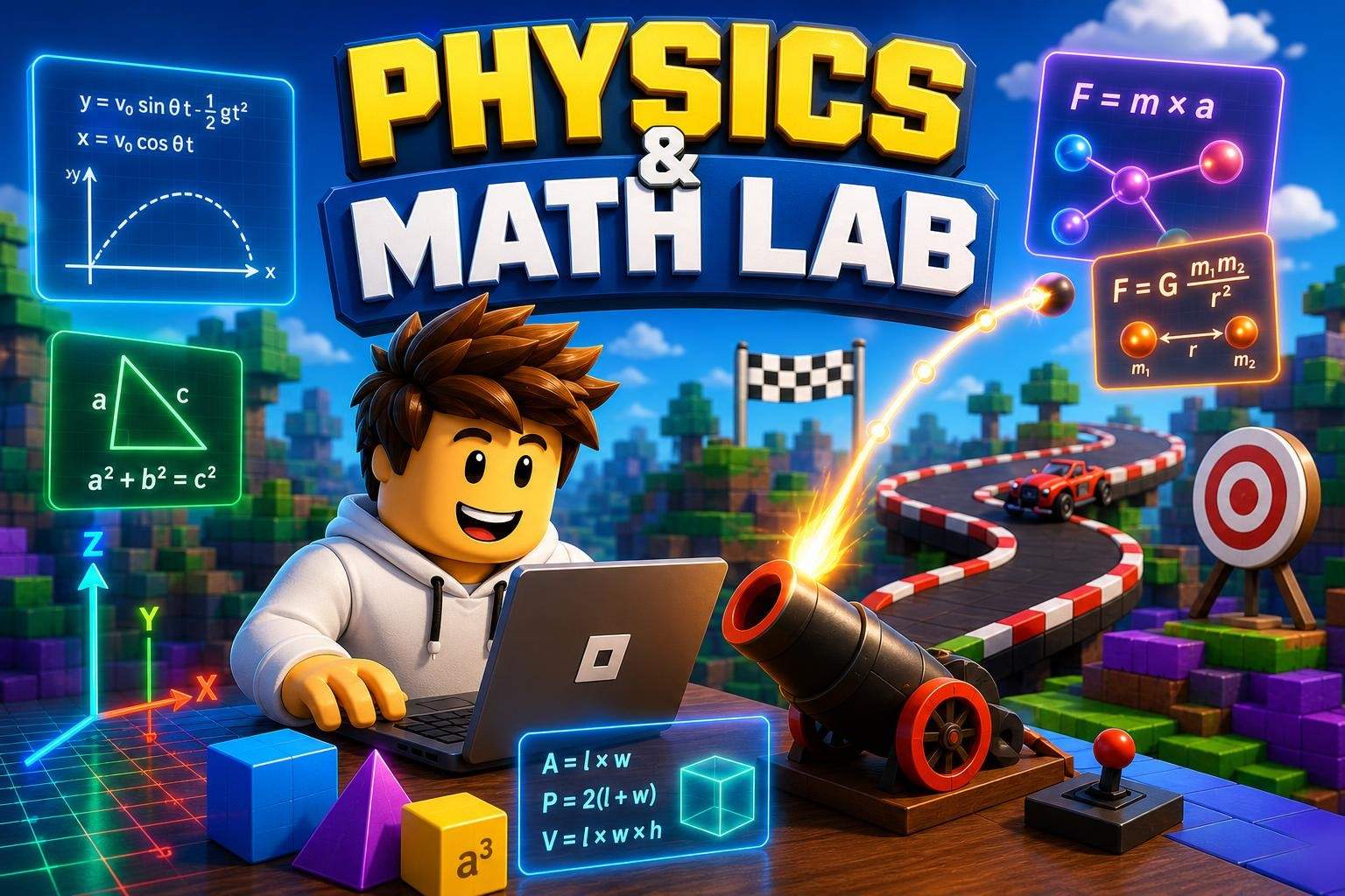 Roblox Physics and Math Lab: Lua Coding Camp