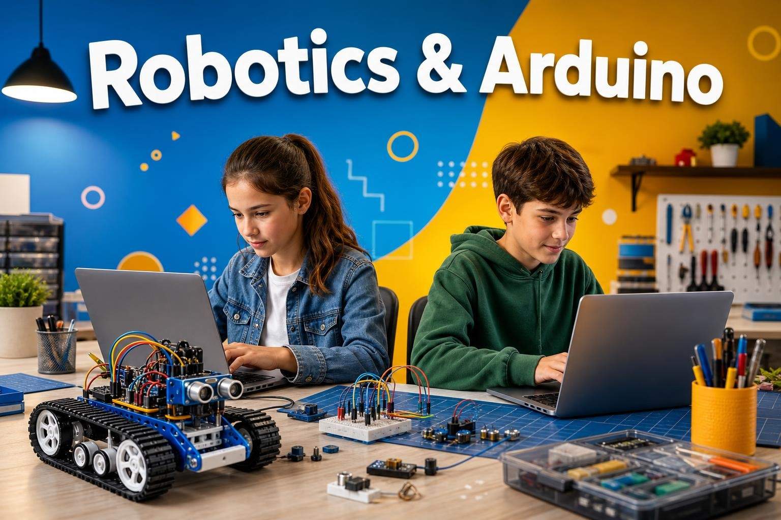 Robotics and Arduino Club: Build Weekly Tinkercad Projects