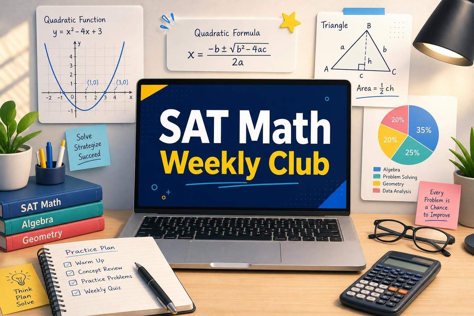 SAT Math Weekly Club: Strategy and High-Yield Practice