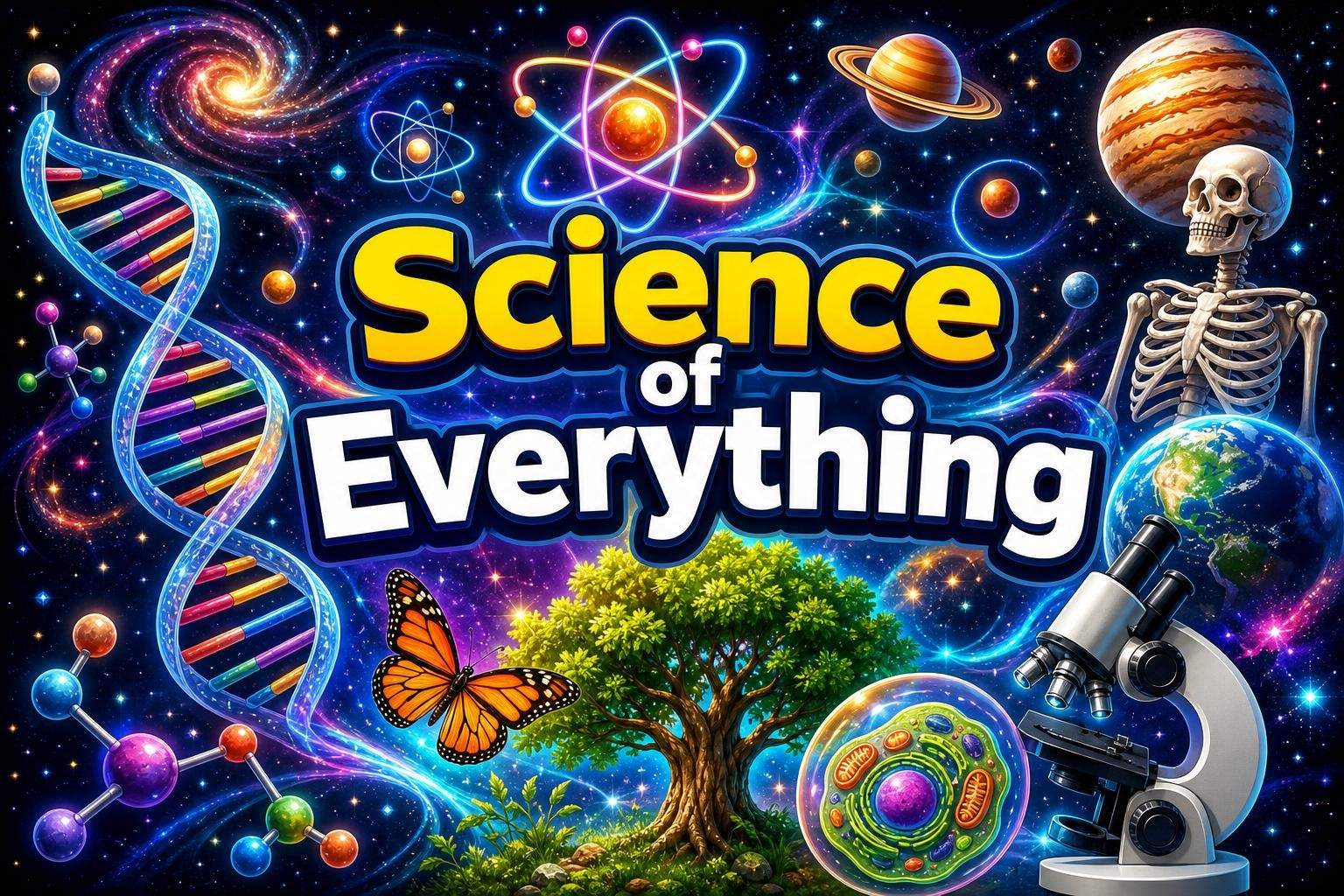 Science of Everything: Atoms to Life, Earth and Space