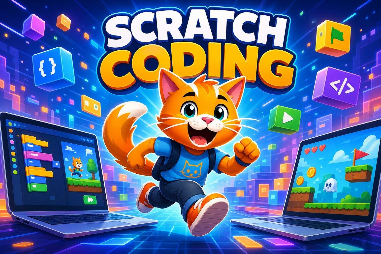 Scratch Coding: Create Games and Animations (Grades 2-5)