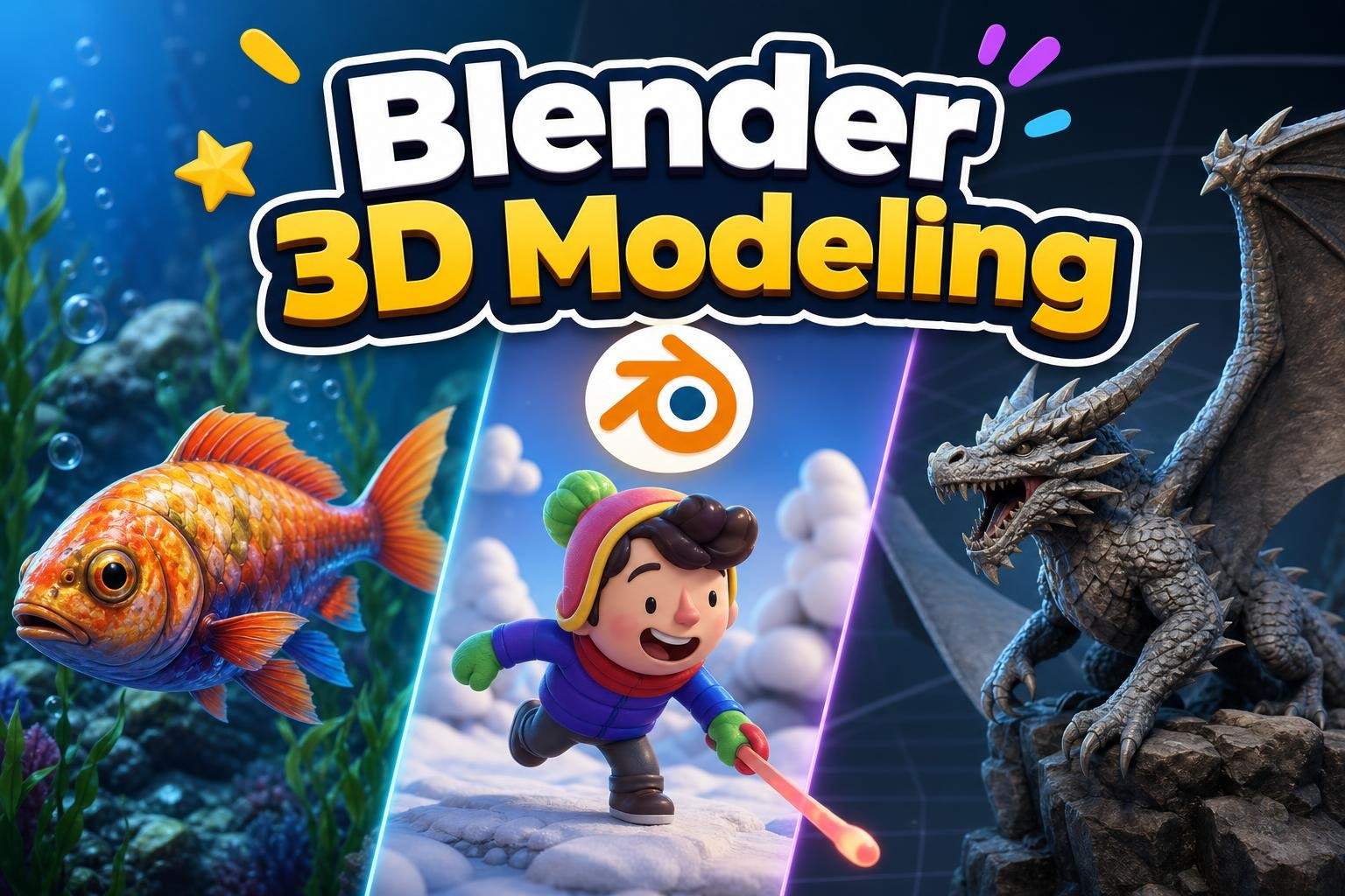 Blender 3D Modeling: Spring Break Club
